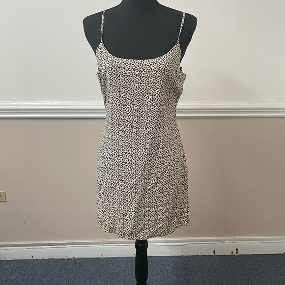 NWT L.A. Hearts Leopard Print Dress with Adjustable Straps - Picture 1 of 6